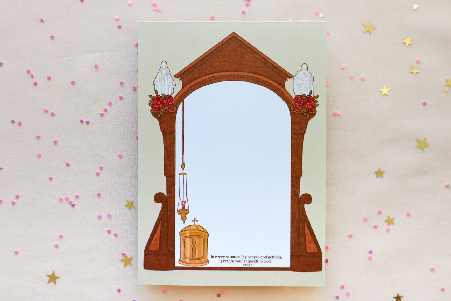Adoration Chapel Prayer Notepad