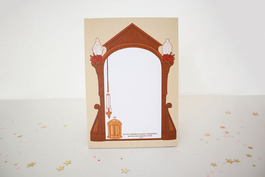Adoration Chapel Prayer Notepad