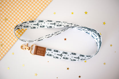 Jesus & Saints Pattern Lanyard
