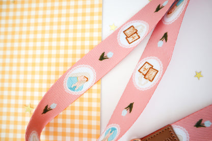 Marian Pink Lanyard