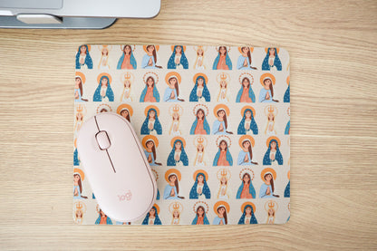 Blessed Mother Mouse Pad