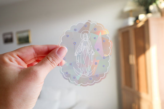 Blessed Mother Suncatcher