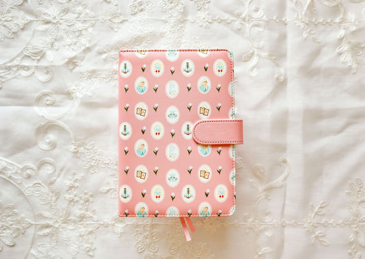 Pink Marian Leather Journal