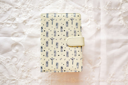 Jesus and Saints Leather Journal