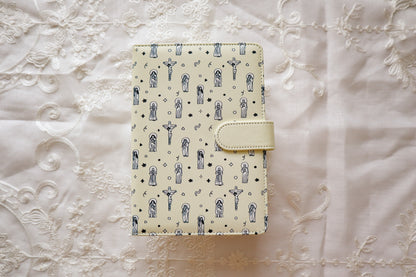 Jesus and Saints Leather Journal