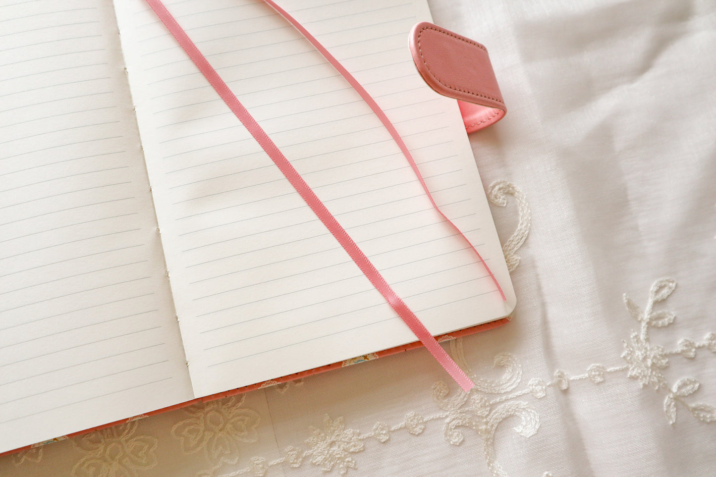 Pink Marian Leather Journal