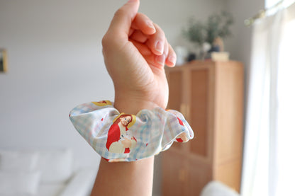 The Good Shepherd Medium Satin Scrunchie