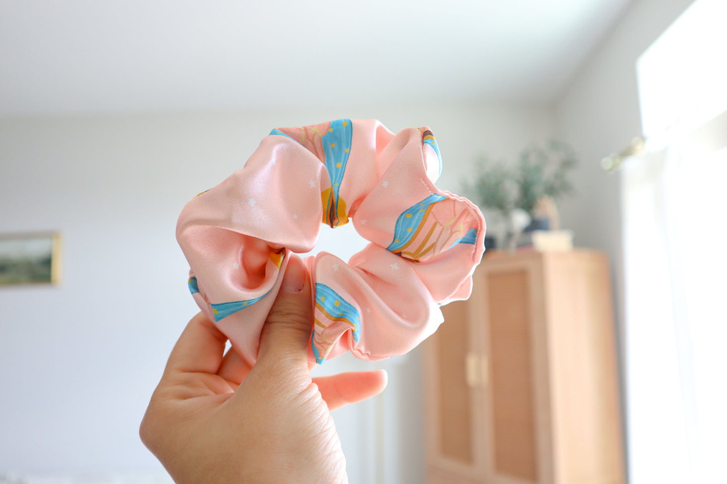 Our Lady of Guadalupe Medium Satin Scrunchie