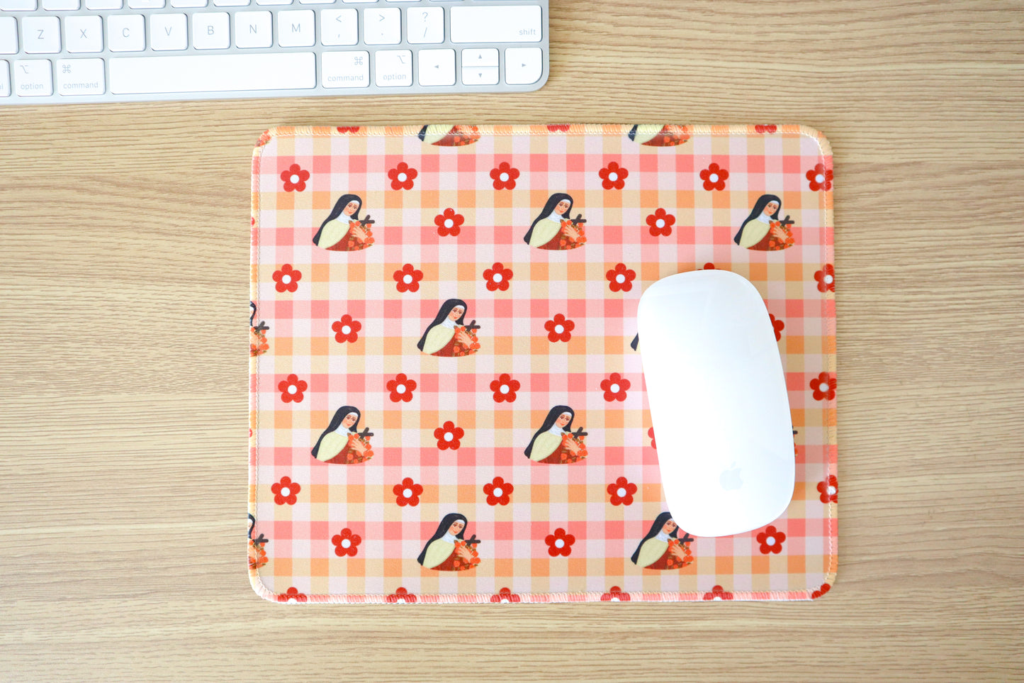 St Therese Mouse Pad