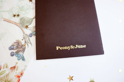 Brown Holy Hearts A6 Softcover Notebook