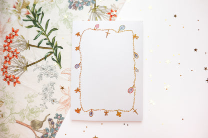 B GRADE Catholic Charm Necklace Notepad