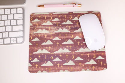Celestial Clouds Mouse Pad