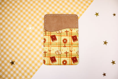 Catholic Symbols Phone Wallet - Light