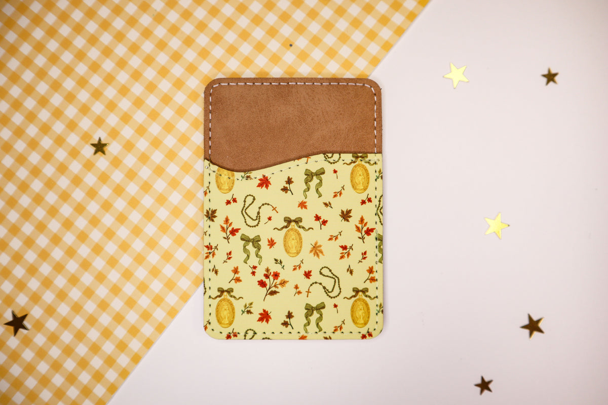 Miraculous Medal Phone Wallet