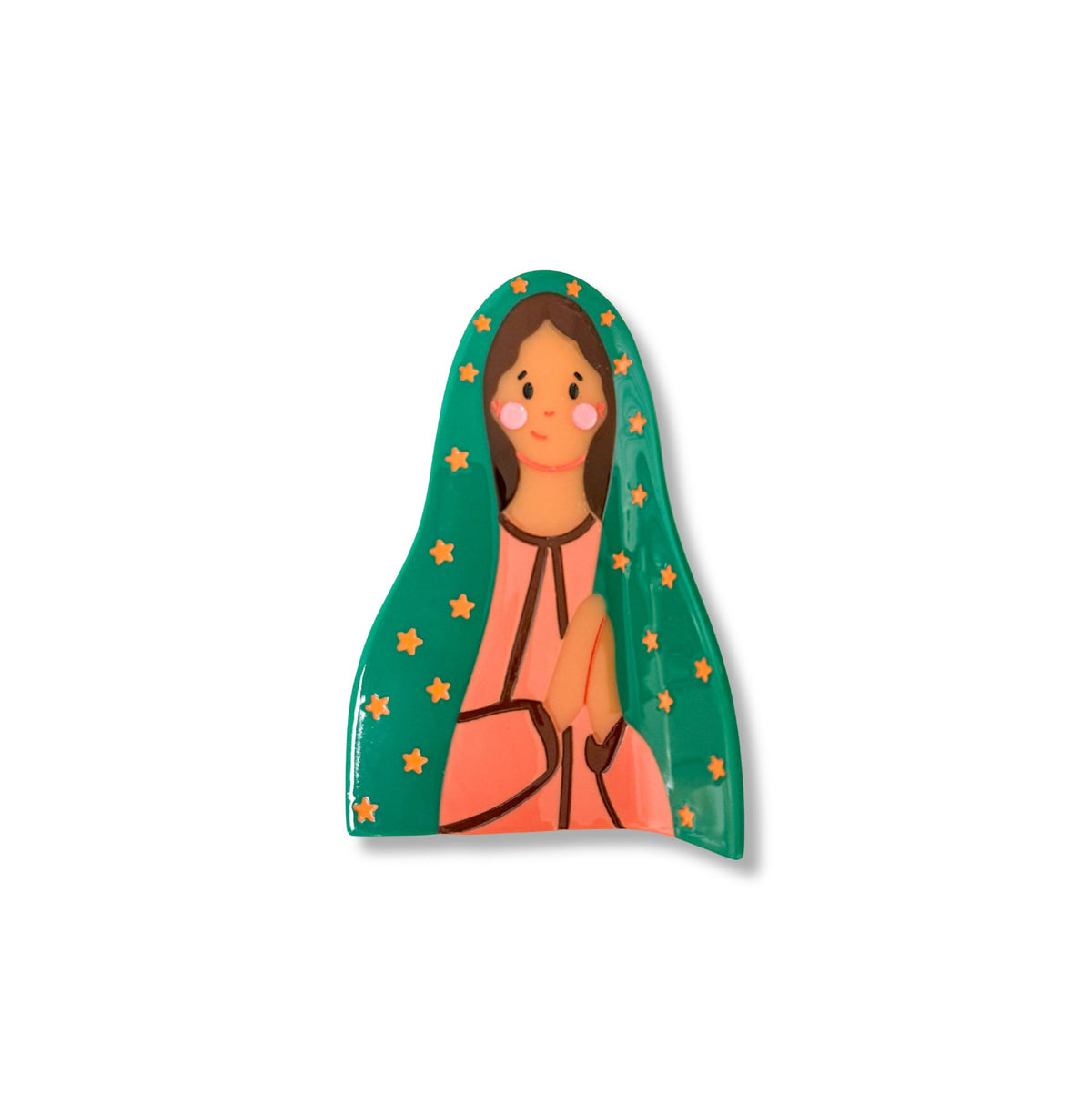 Our Lady of Guadalupe Hair Clip