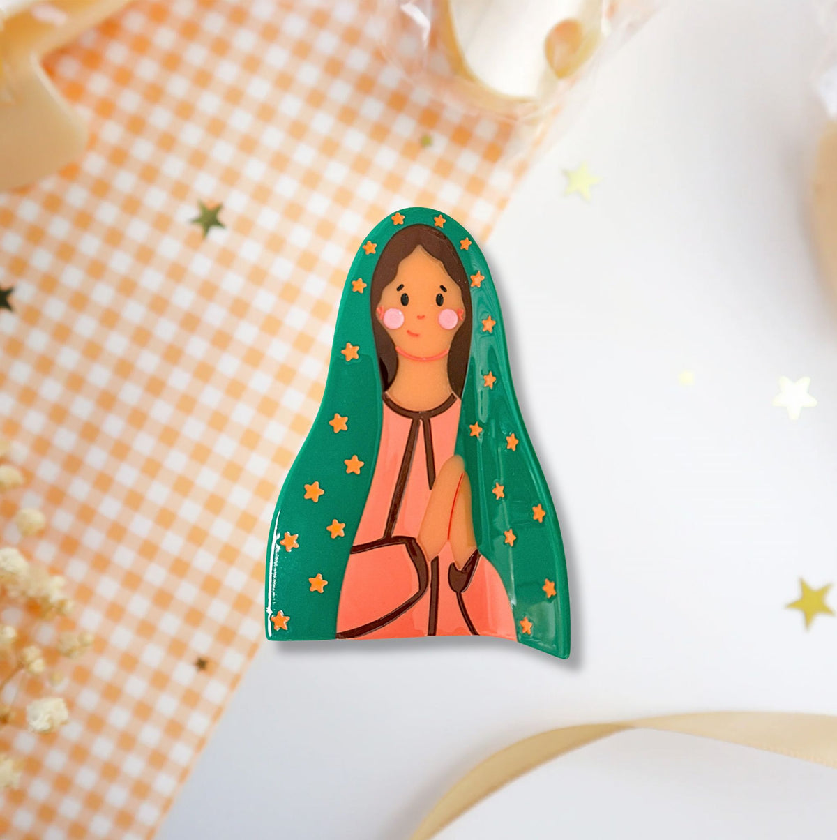 Our Lady of Guadalupe Hair Clip