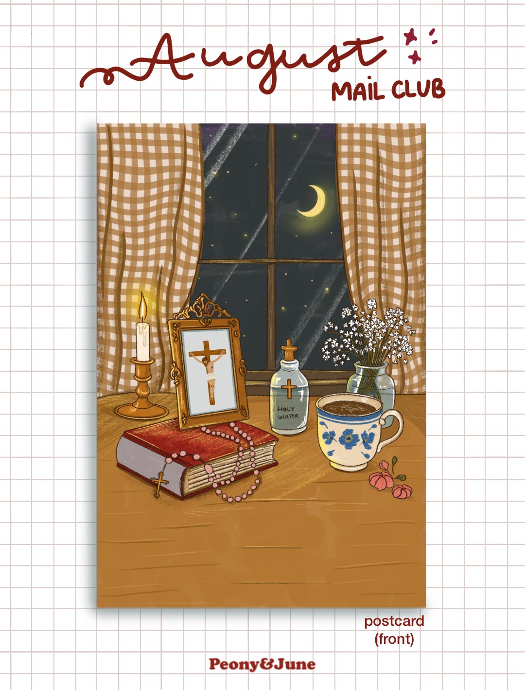 Catholic Mail Club - August: Prayer Room