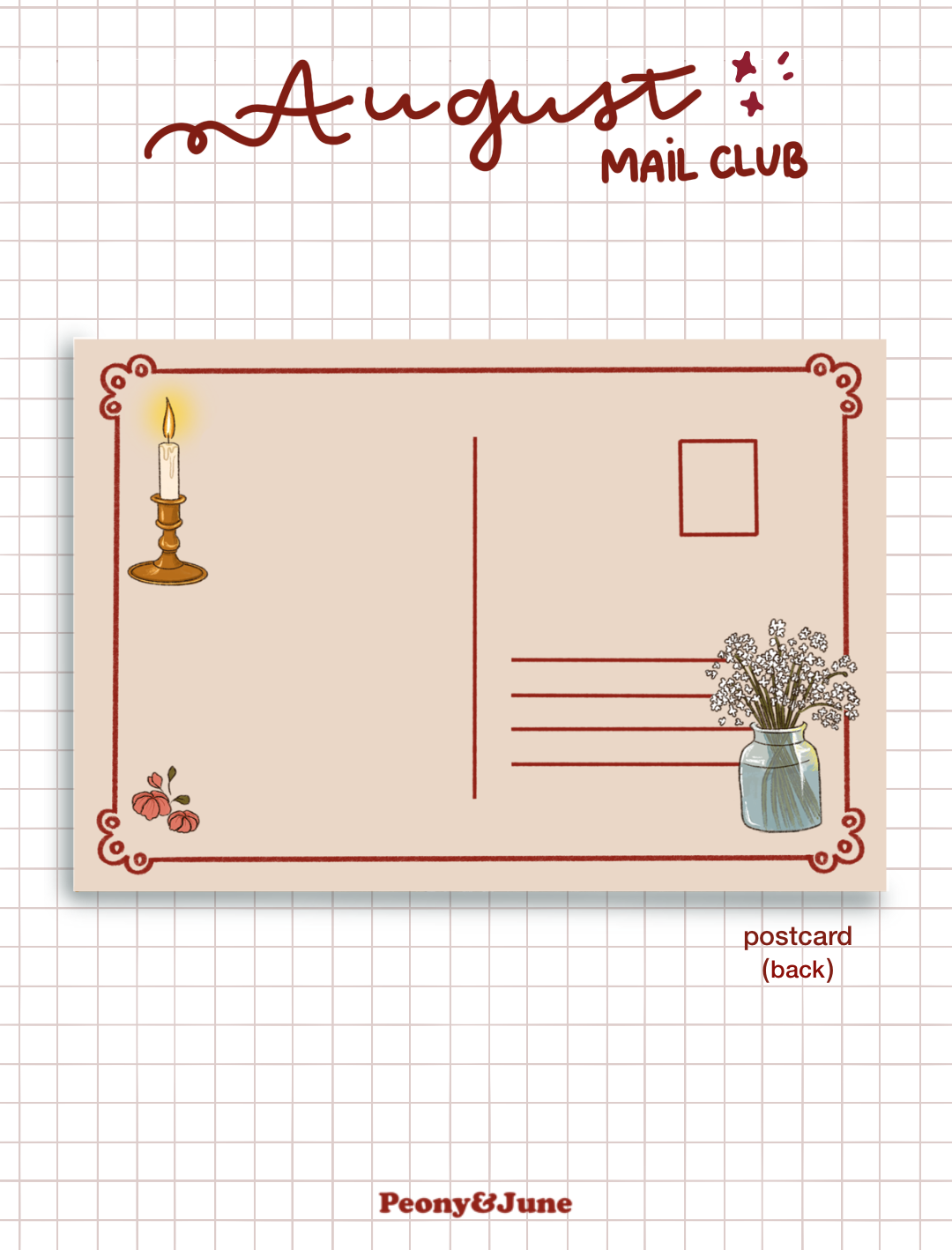 Catholic Mail Club - August: Prayer Room