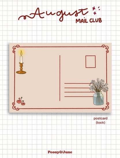 Catholic Mail Club - August: Prayer Room