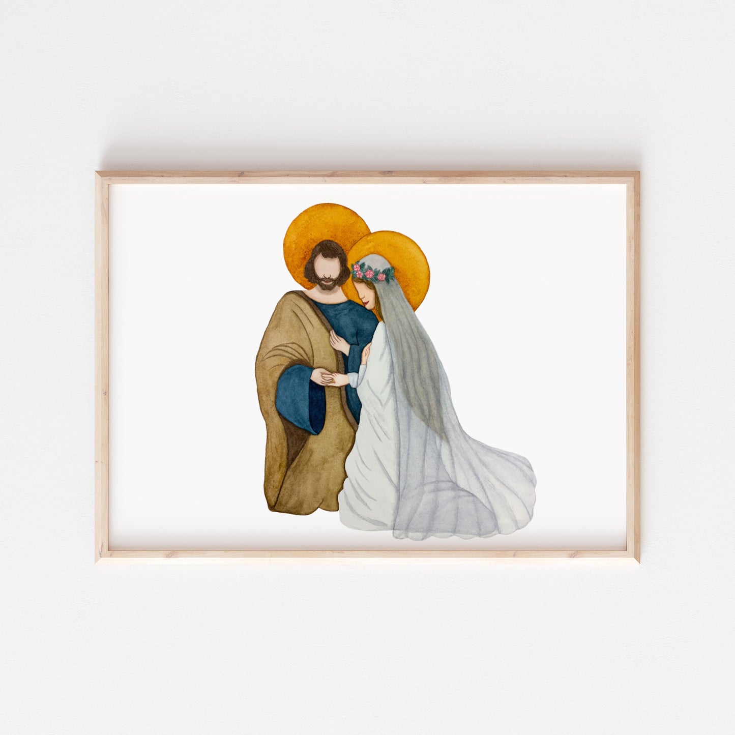 Holy Spouses Watercolor Print